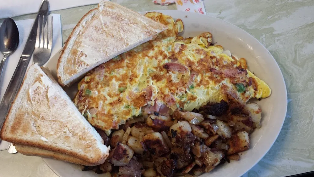 Eggs w Our Famous House-Made Corned Beef Hash